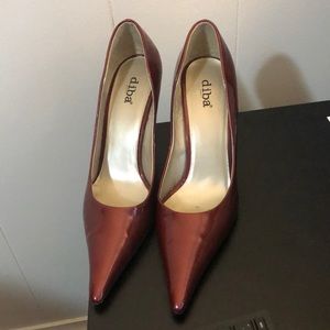 Fall Red Patent Leather Heel